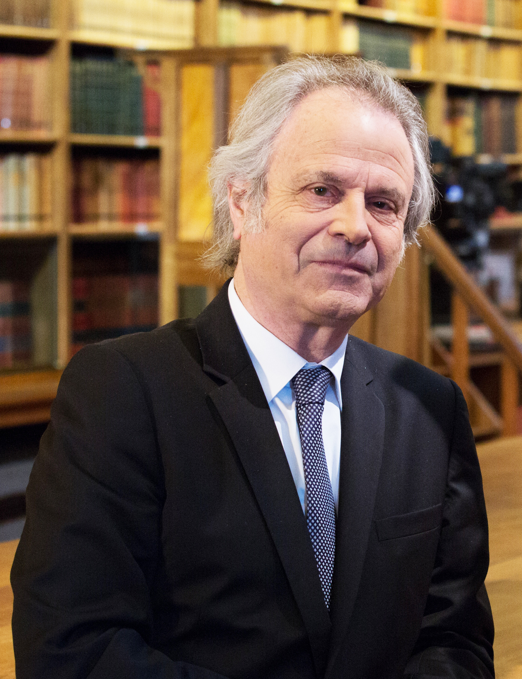 FRANZ-OLIVIER GIESBERT - ENREGISTREMENT DE L'EMISSION 'BIBLIOTHEQUE MEDICIS' DIFFUSEE SUR PUBLIC SENAT LE 18/03/2016